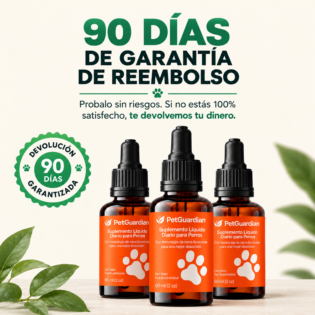 PETPRINT | Multivitamínico Líquido para Perros y Gatos